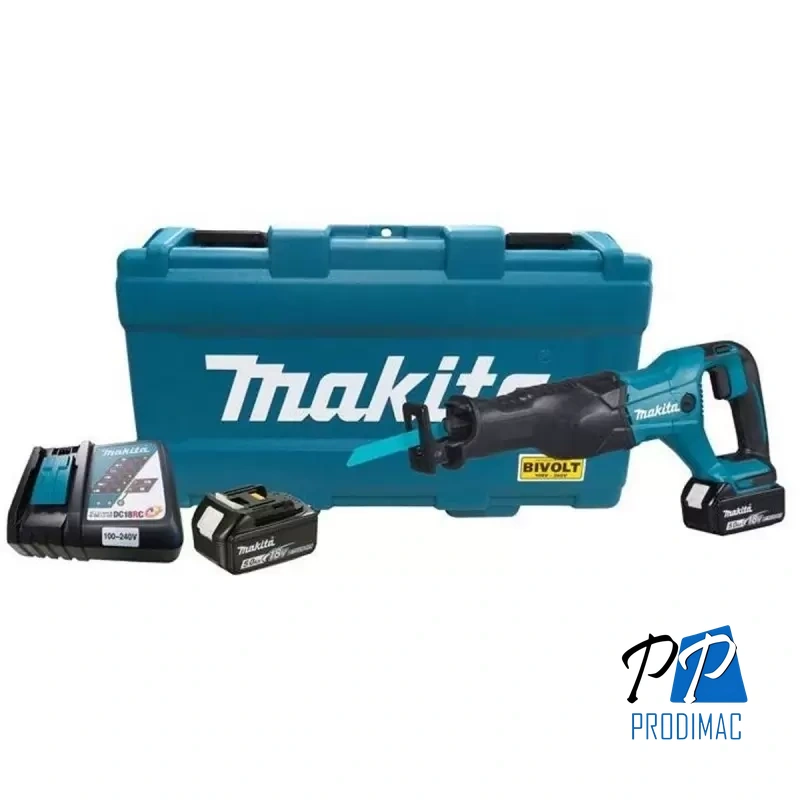 Sierra sable (reciproca) 18V 32mm carrera XPT - LXT 2 x 5.0 Ah Makita DJR186RTE