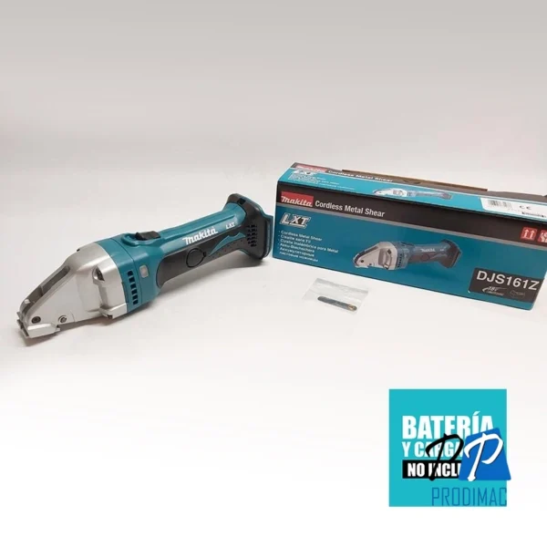 Cizalla Recta 18V LXT 1.6 mm 4300 Cpm Baretool Makita DJS161Z