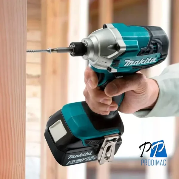 Taladro Percutor 1/2" + Atornillador Impacto 1/4" 18V LXT 2 Bat y Carg Makita DLX2336SYX