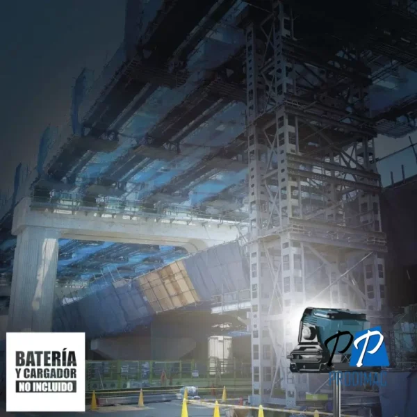 Reflector 36V (18x2) LXT 10000Lm (Sin Baterias/Sin Cargador) Makita DML809