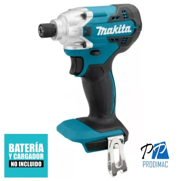 Atornillador de Impacto 1/4" Hex 18V LXT 155 Nm Baretool Makita DTD156Z