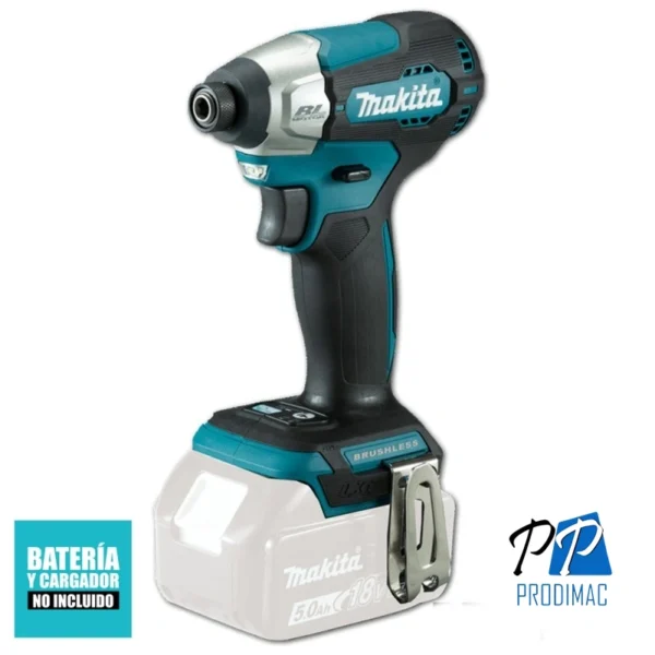 Atornillador de Impacto 1/4" Hex 18V LXT BL 140 Nm Baretool Makita DTD157Z