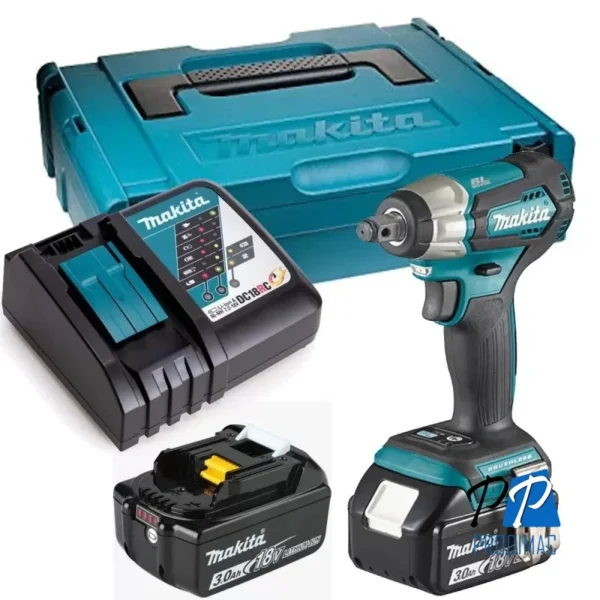 Llave de Impacto 1/2" 18V LXT BL Inc 2 Bat y Carg Makita DTW181RFJ