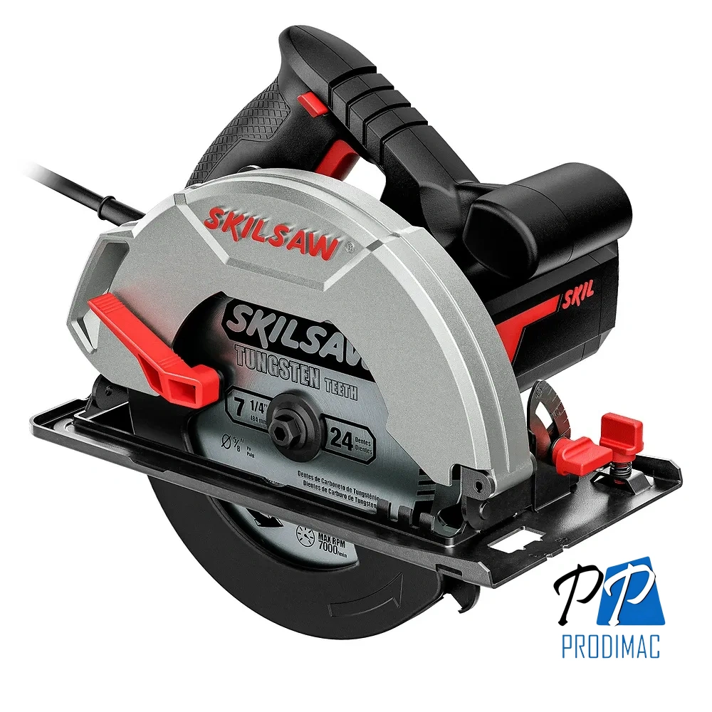 Sierra Circular 7 1/4" (184mm) 1200W Corte en 90° 65mm Skil 5200 F012.520.0JA-000