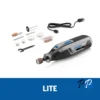 Minitorno Multipropósito Inalámbrico 4V Lite 7760 + 10 Accs Dremel F013.776.0AW-000