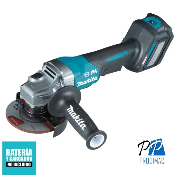 Amoladora Angular 4 1/2" 40V Max XGT BL Baretool Makita GA028GZ