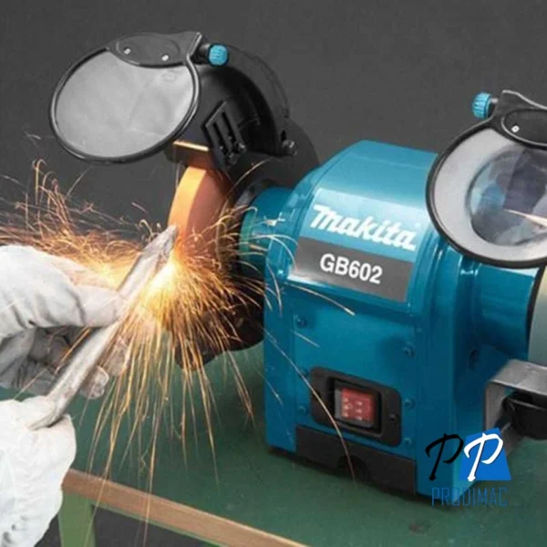 GB602-2.webp Esmeril de Banco 6" 250W Makita GB602