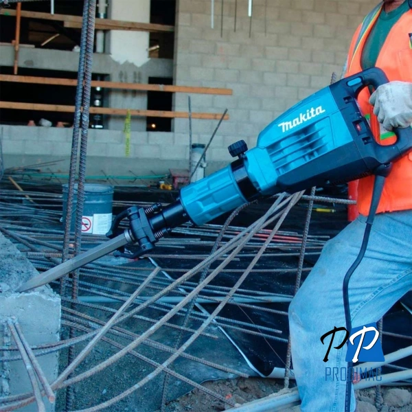 Martillo Rompepavimiento Hexagonal 1510W 33.8 J Makita HM1307CB