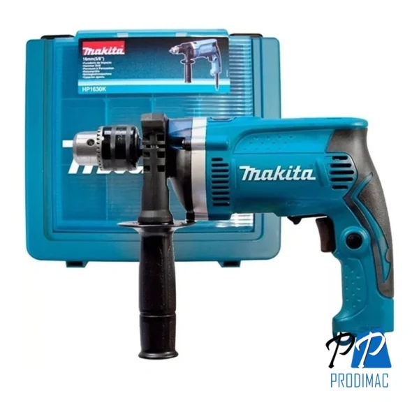 HP1630K-1.webp Taladro Percutor 1/2'' 710W 48000 gpm Makita HP1630K