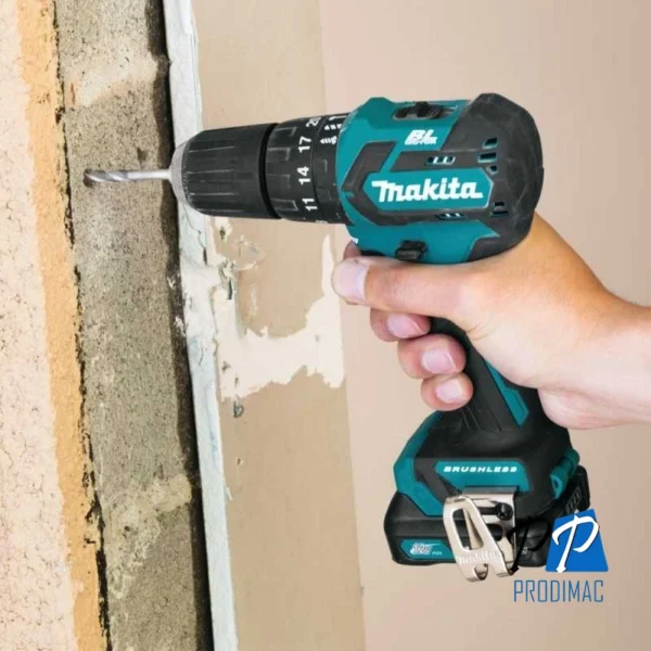 Taladro Percutor 3/8" 12V CXT BL 32Nm 2 Bat 2.0 Ah Makita HP332DWAE