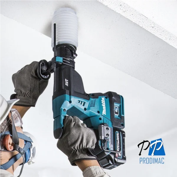 HR001GM102-3.webp Rotomartillo Sds-Plus 40V XGT BL 2.8J 2 Bat 4.0 Ah Makita HR001GM102