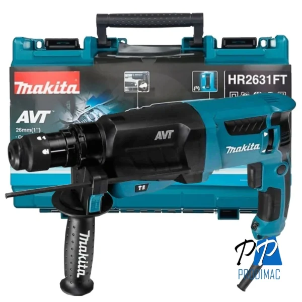 Rotomartillo SDS Plus 800W 2.4 J Makita HR2631FT
