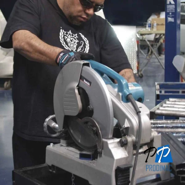 Tronzadora de Metal 12" 1750W 1300 rpm para Discos Carburados Makita LC1230