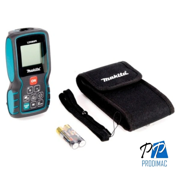 Medidor de Distancia Láser con Sensor de Inclinación 80 Metros Makita LD080PI