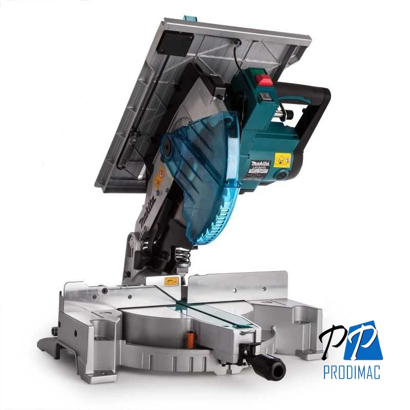 Sierra Ingleteadora y de Mesa 12" (305mm) 1650W Corte en 90° 52mm Makita LH1201FL