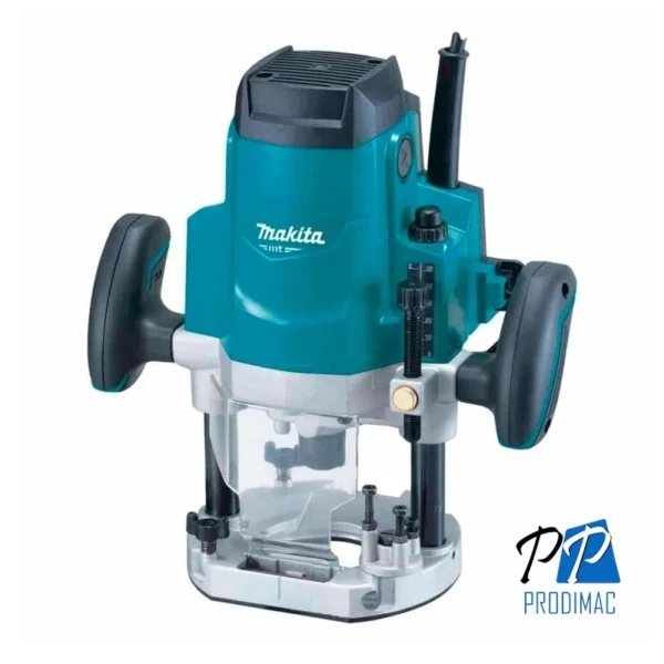 M3600B-1.webp Ruteadora 1/2" 1650W 60 mm Makita MT M3600B