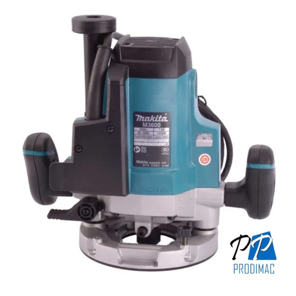 M3600B-2.webp Ruteadora 1/2" 1650W 60 mm Makita MT M3600B