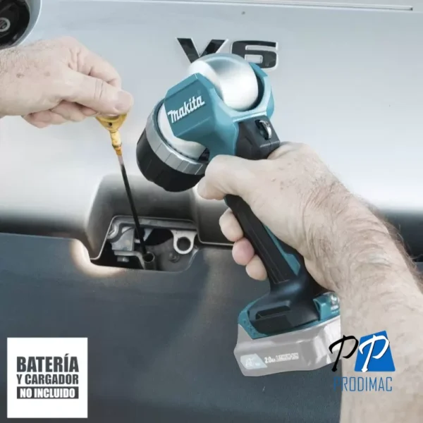 Linterna de Trabajo 12V CXT 1 Led 190 Lm (Sin Baterias/Sin Cargador) Makita ML106