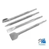 Set de Cinceles Rankor x4Pzs /Punta Plano Ancho Surco/ RCS910401