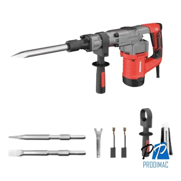 Martillo demoledor con 1300W Rankor Fuerza 20J Encastre Hex 17mm