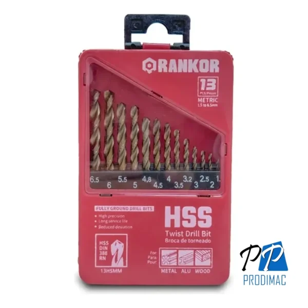 RDBS00131-2.webp Juego de brocas para metal x13Pzs (1.5–6.5 mm) Rankor 100000041