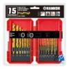 Juego de brocas para metal x15Pzs(1.5–10mm) Rankor HSS-Titanio 100000040