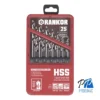 Juego de brocas para metal x25Pzs (1– 3mm) Rankor 100000043