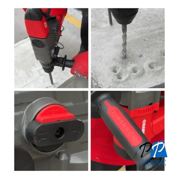 RH150001-3.webp Martillo Perforador con SDS-PLUS Rankor con 1500W 6 Joules