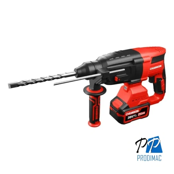 Rotomartillo inalámbrico SDS-PLUS / 20v x 2.0 Ah Li_ion / MP / Brushless 3.2 J