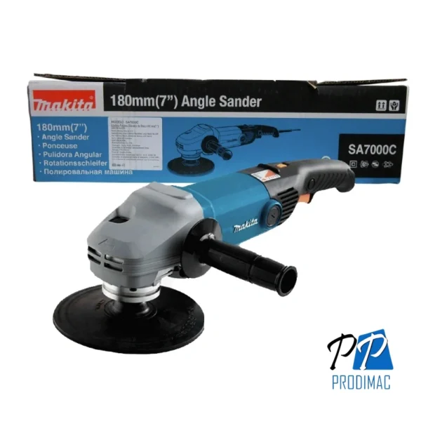 Lijadora Pulidora Angular 7" (180 mm) 1600W Makita SA7000C