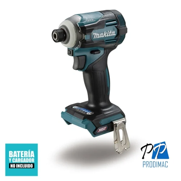 Atornillador de Impacto 1/4" Hex 40V XGT BL 220 Nm Baretool Makita TD001GZ