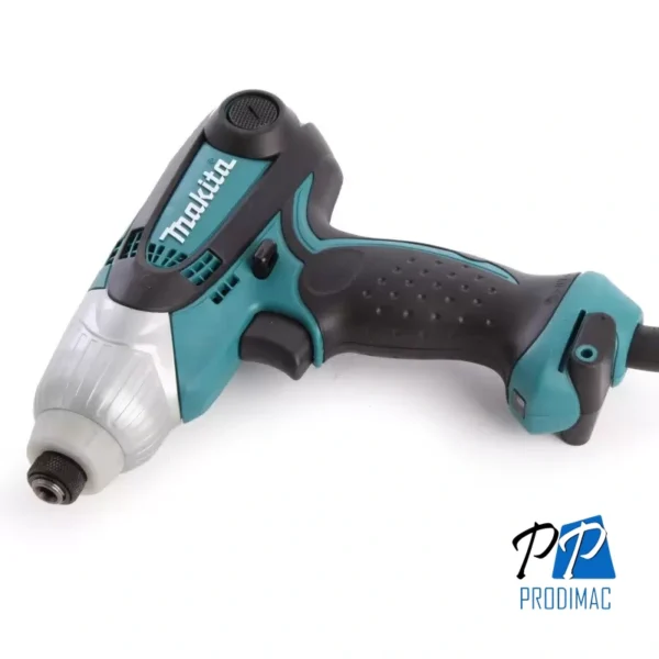 TD0101-2.webp Atornillador de Impacto 1/4" Hex 230W 100 Nm Makita TD0101