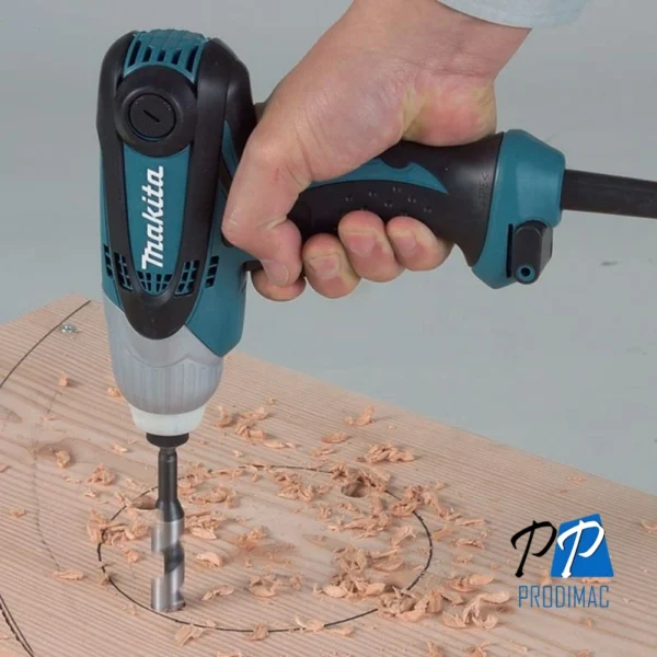 TD0101-3.webp Atornillador de Impacto 1/4" Hex 230W 100 Nm Makita TD0101