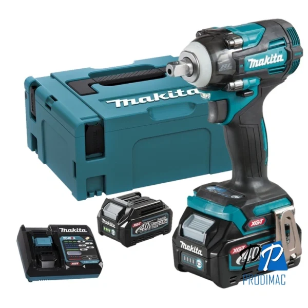 TW001GM201-1.webp Llave de Impacto 3/4" 40V XGT BL Inc 2 Bat y Carg Makita TW001GM201