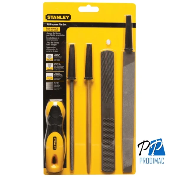 Juego de Limas 4 Piezas Stanley 22-314