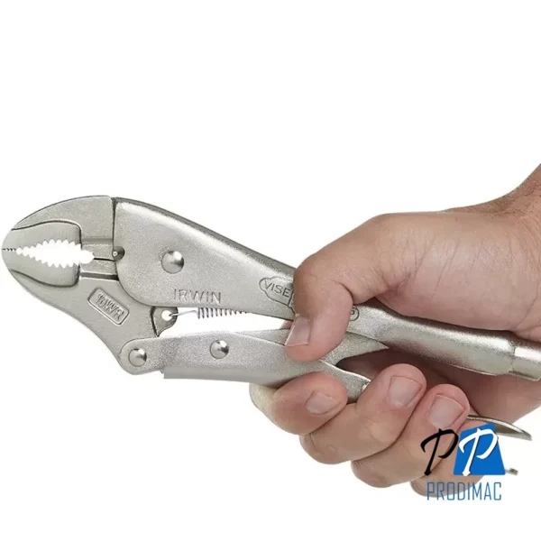 Alicate de Presión Punta Curva 10" Irwin 502L3