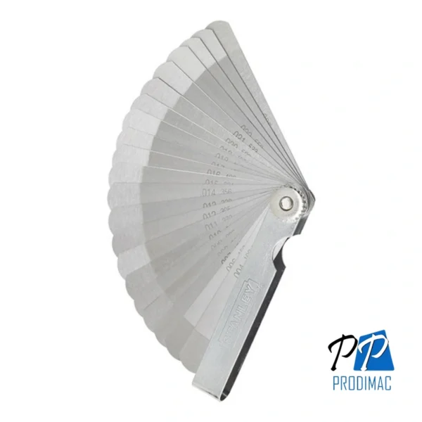 Calibrador Gauge de 25 Hojas 0.04 - 1 mm Stanley 78-212