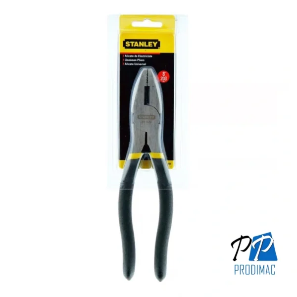 84-023LA-3.webp Alicate para Electricista 8" Stanley 84-023LA