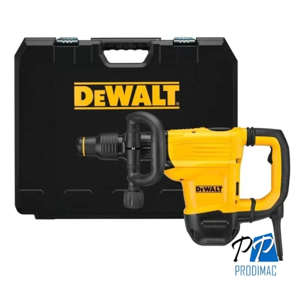 Martillo Demoledor SDS-Max 1350W 10.5J + Maleta Plastica Dewalt D25832K-B2