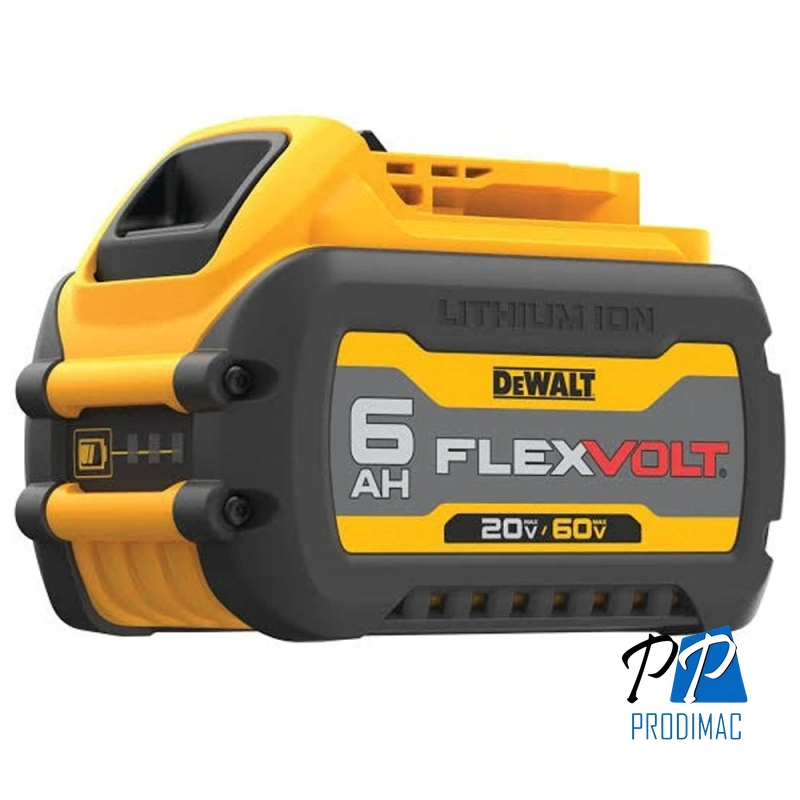 Batería Ion Litio 20V / 60V 6.0Ah Dewalt DCB606-B3