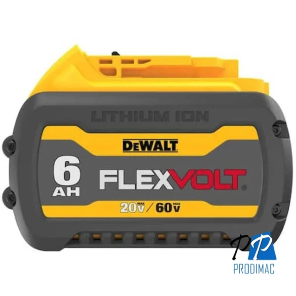 Batería Ion Litio 20V / 60V 6.0Ah Dewalt DCB606-B3