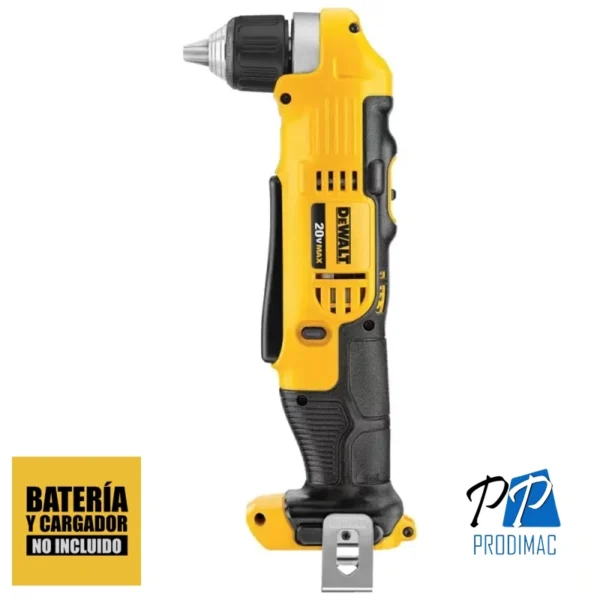 Taladro Atornillador Angular 3/8" 20V Baretool Dewalt DCD740B