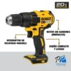 Taladro Atornillador 1/2" 20V XR Inc 2 Bat y Carg Dewalt DCD7771D2-B2
