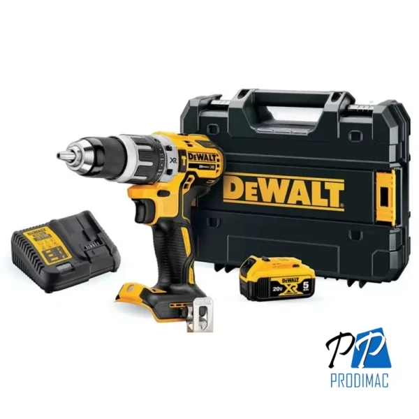 Taladro Percutor 1/2" 20V XR Inc 1 Bat y Carg Dewalt DCD796P1-B2