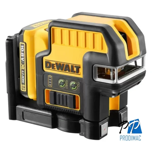 Nivel Láser de Líneas y Puntos Luz Verde 12 V 20 Mts Dewalt DCE0822D1G-QW