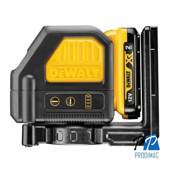 DCE088D1R-QW-2.webp Nivel Láser de Líneas Cruzadas Luz Roja 12 V 15 Mts Dewalt DCE088D1R-QW