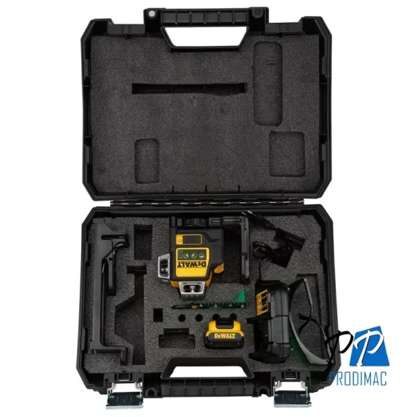 Nivel Láser 360° 12V Luz Verde 30 Mts Dewalt DCE089D1G-QW