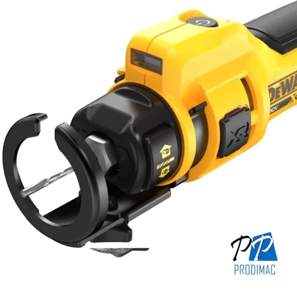 Cortadora de Drywall 1/8" - 1/4" 20V Brushless Baretool Dewalt DCE555B