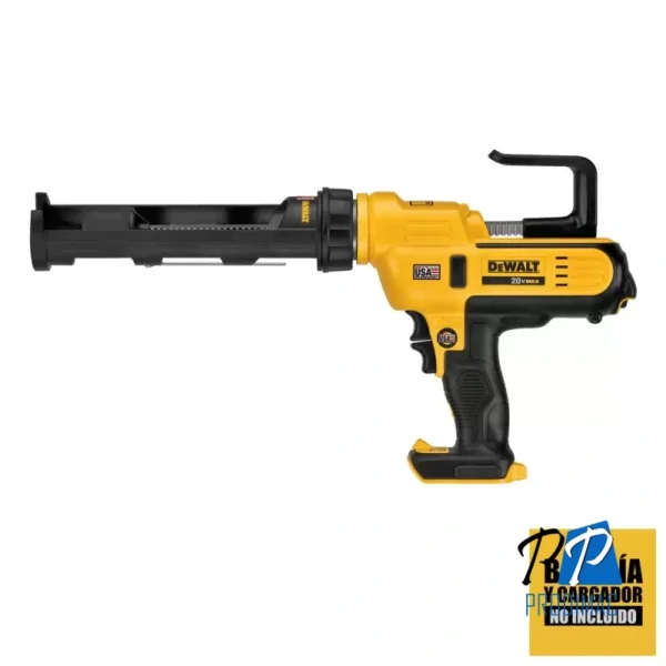 Pistola Selladora Calafatear 20V 10OZ / 300ml Baretool (Sin Bateria / Sin cargador) Dewalt DCE560B