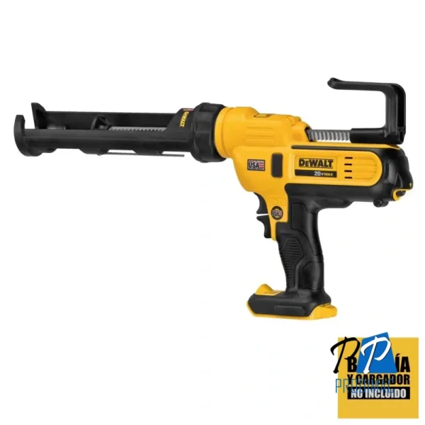 Pistola Selladora Calafatear 20V 10OZ / 300ml Baretool (Sin Bateria / Sin cargador) Dewalt DCE560B